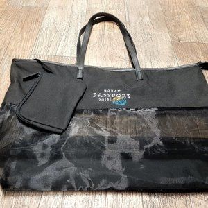 Monat Clear Black Bag